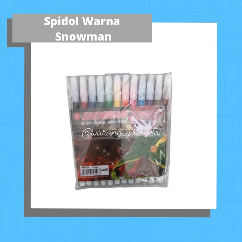 

Spidol Warna Snowman