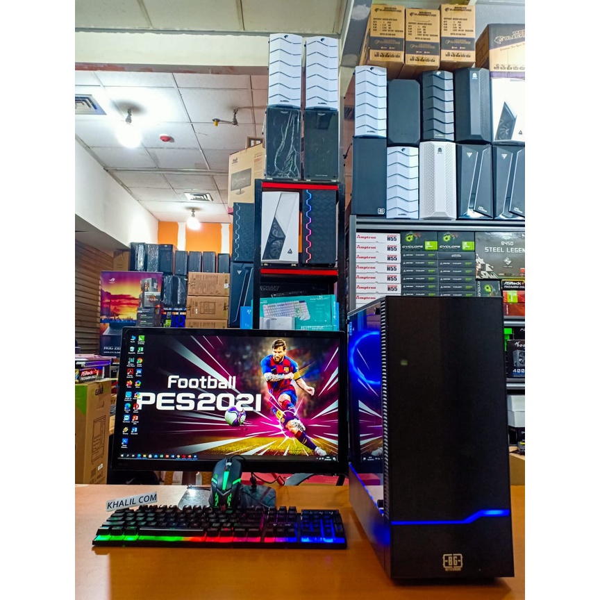 PAKET PC GAMING EDITING CORE I7 2600 RAM 8GB HDD 500/SSD/LED 19 INCH