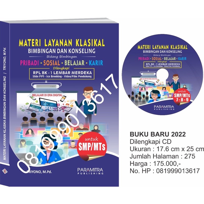 

Materi Layanan Klasikal SMP/MTs K Merdeka + CD & RPL