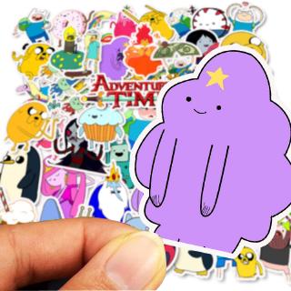 50pcs Adventure Time Cartoon Sticker For Luggage Wall Car Laptop