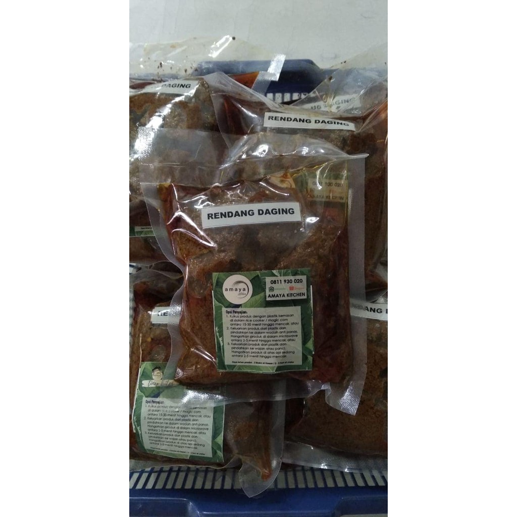 

Rendang Daging (Frozen) by Amaya Kitchen