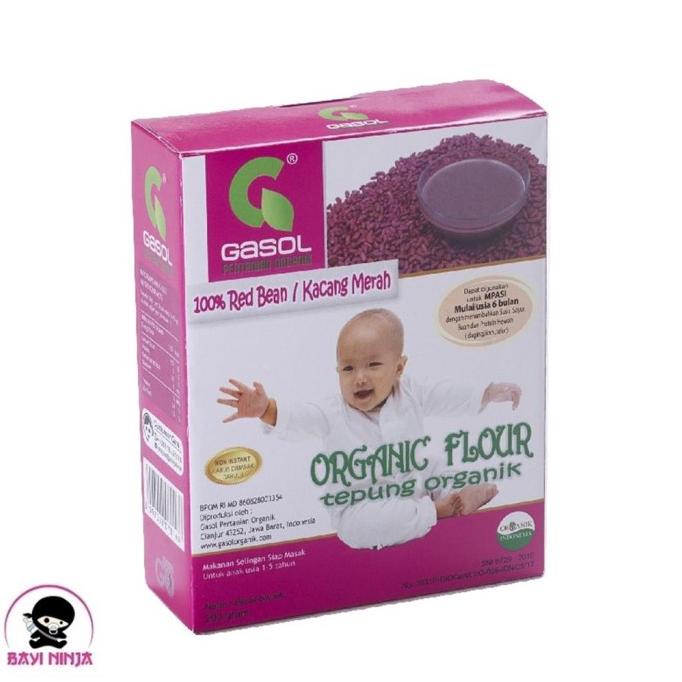 

GASOL Organic Tepung Kacang Merah Organik 200 g