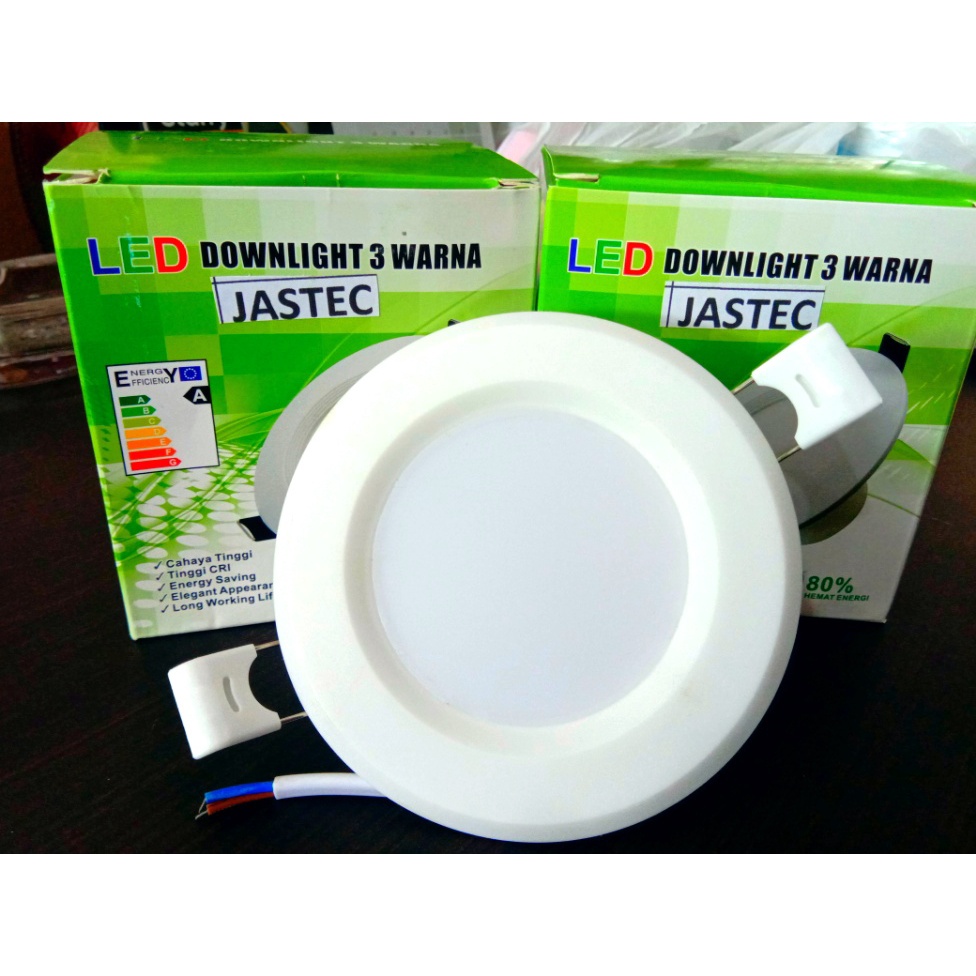 LAMPU DOWNLIGHT JASTEC 3 WARNA 6W 2.5&quot;