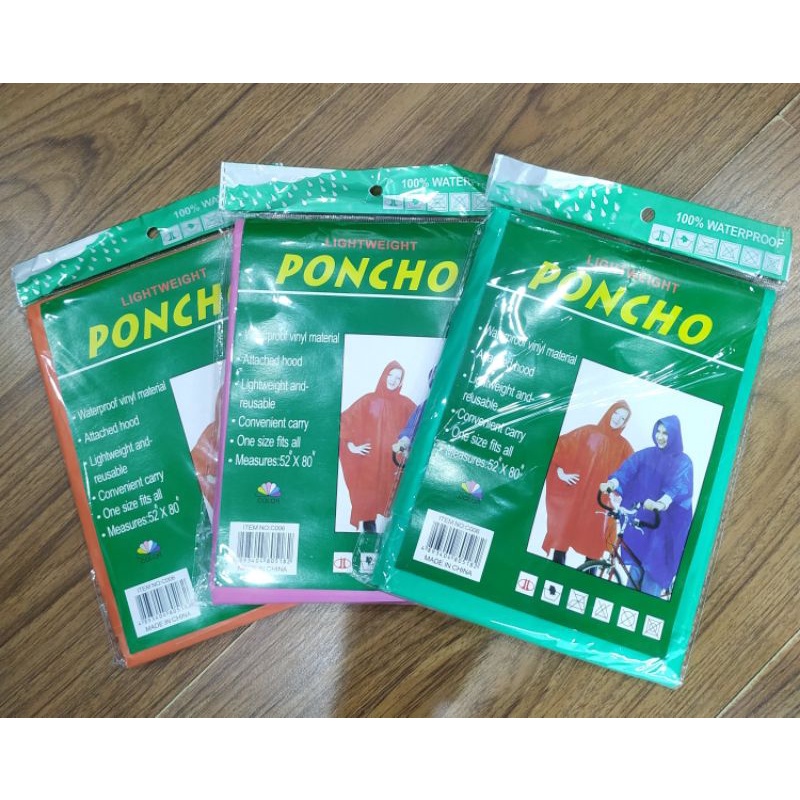 Jas Hujan Poncho ME5517