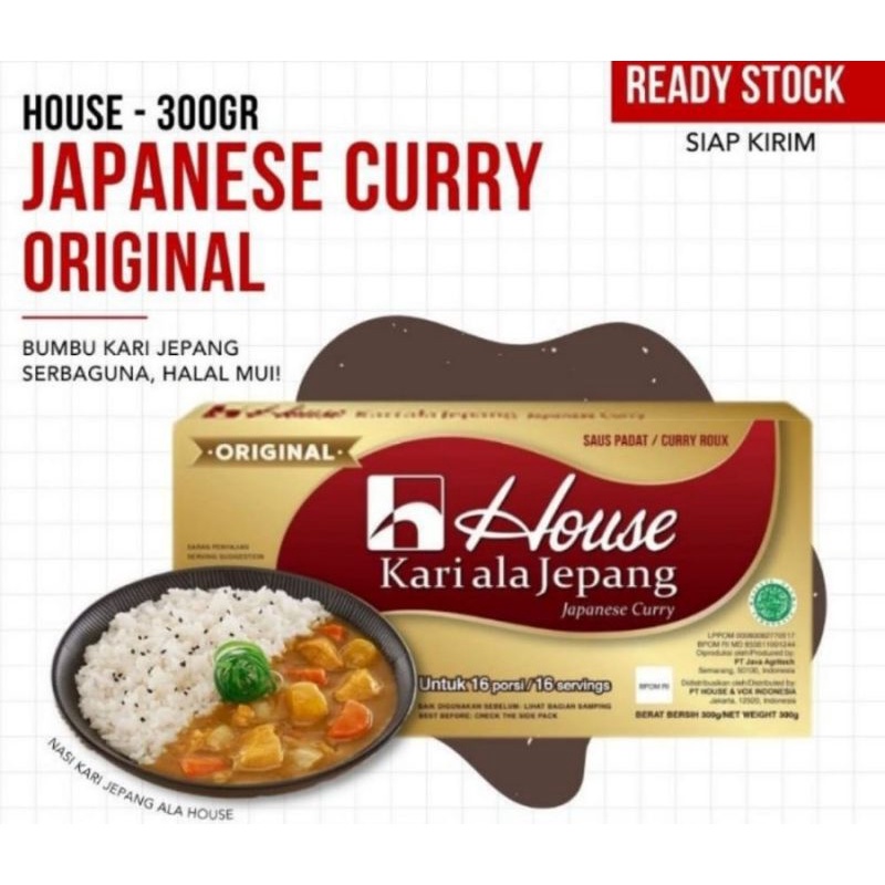 

House of Curry / Kari ala Jepang Halal 300gr