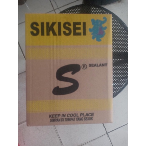 LEM AQUARIUM SIKISEI 35GR LEM KACA SEALANT SILICONE RUBBER ADHESIVE