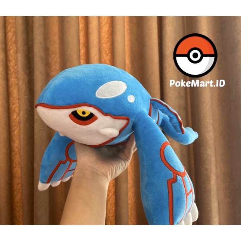 Boneka Pokemon Legendary Kyogre Groudon Rayquaza Plush doll No Pokemon Center Banpresto Bandai Ninte