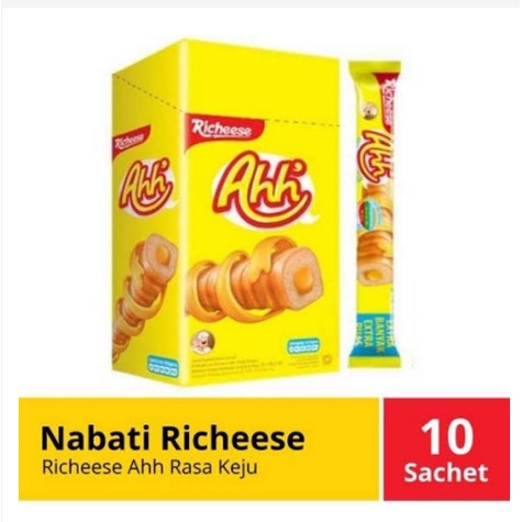 RICHEESE NABATI AHH / 1 BOX ISI 10 PCS / 14g