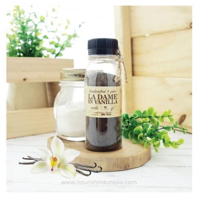

La Dame in Vanilla Seeds Powder 50 gr - Biji Vanila Bubuk