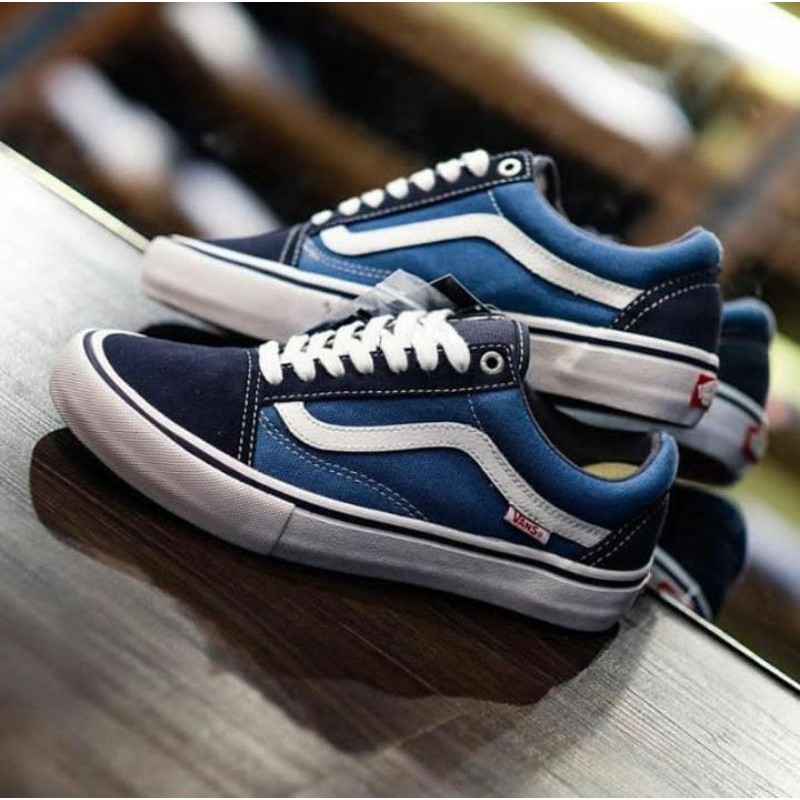 Vans Old Skool Classic PRO Navy White