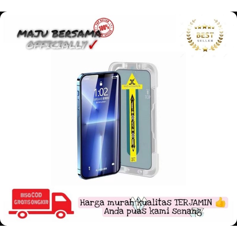 MB - Tempered glass super fit tempered glass iPhone all type / tempered glass superfit all tipe