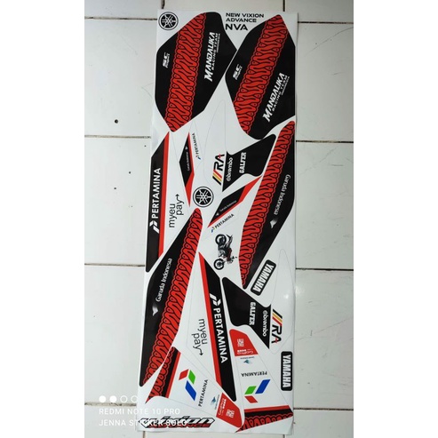 [COD] Striping Variasi Vixion NVA Mandalika