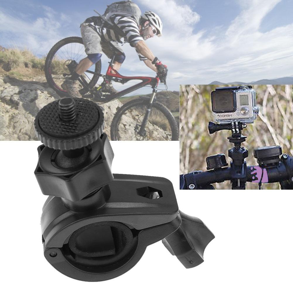 Clamp Tripod Rod Handle Bar Bike 1/4 Yicam Action GoPro Camera LED LCD