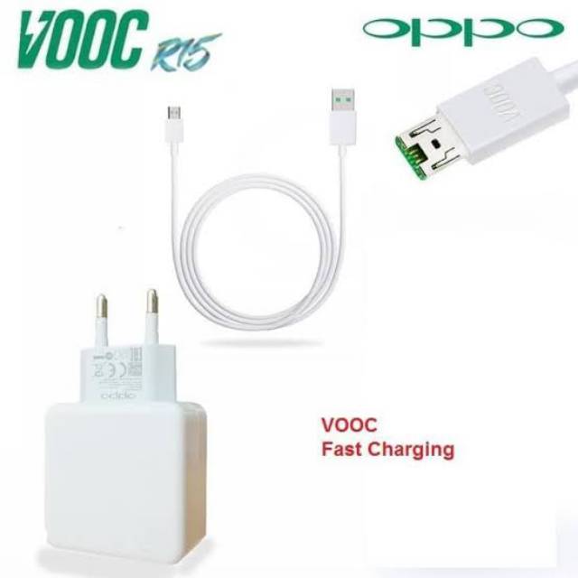 Charger OPPO SUPER VOOC MICROUSB 7 PIN ORIGINAL 100% R15 R17 F11PRO F11 F9