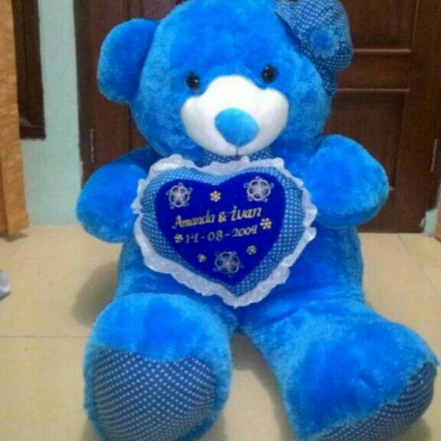 Boneka teddy bear 1,6 m boneka beruang tinggi 1,6 meter