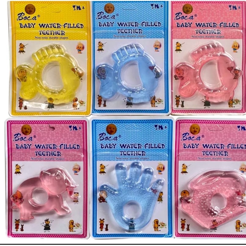 Gigitan Bayi Boca - Mainan Gigitan - Water Filled Soother Teether - Gigitan Bayi Murah