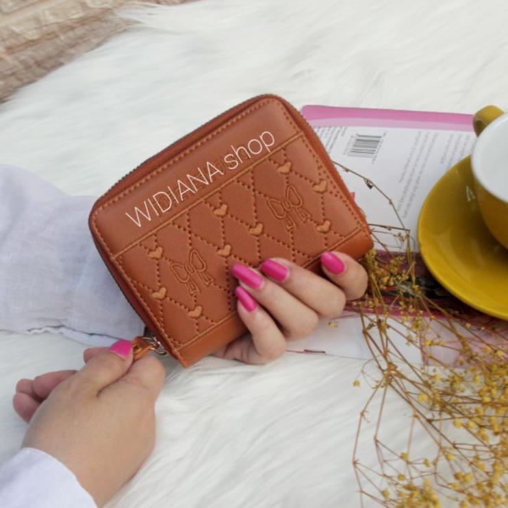 Dompet Wanita  Dompet Koin Erina Kulit Jeruk Sintetis Tebal  Model Kekinian 2021 "CGK.15Jl22w"