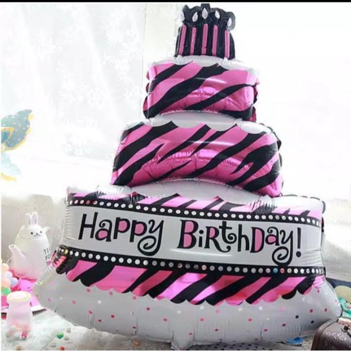 Balon Kue Tar JUMBO // Hiasan Party // Ulang Tahun.....BL0002