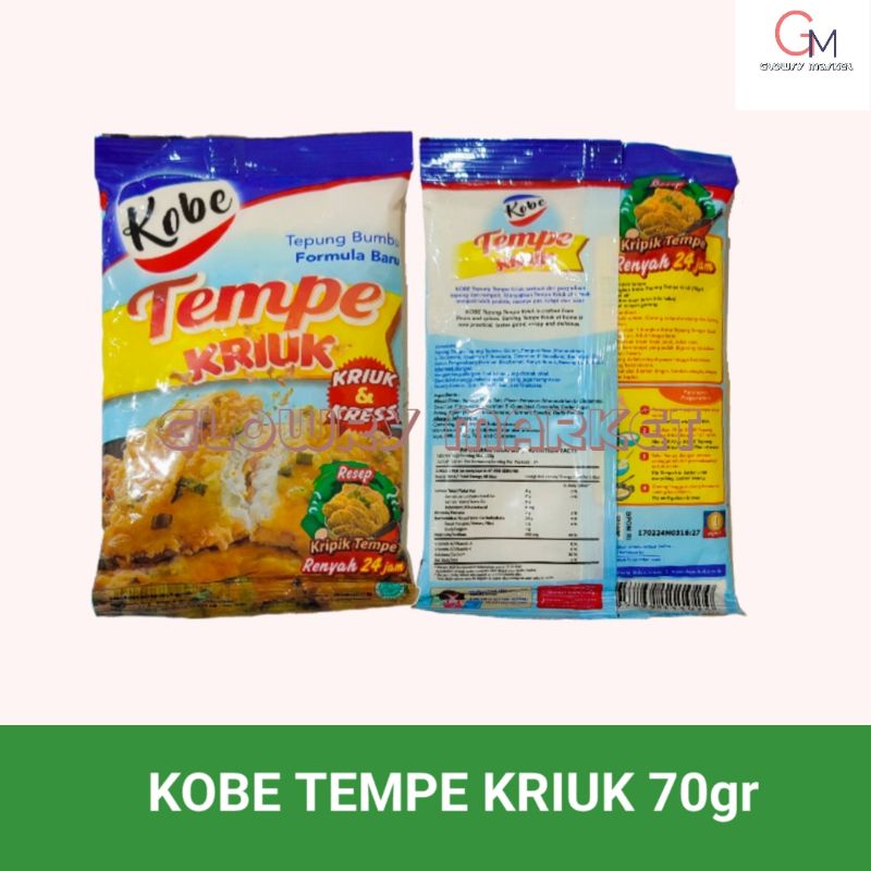

KOBE TEMPE KRIUK 70GR BUMBU GORENG TEMPE KRIUK BUMBU TEMPE