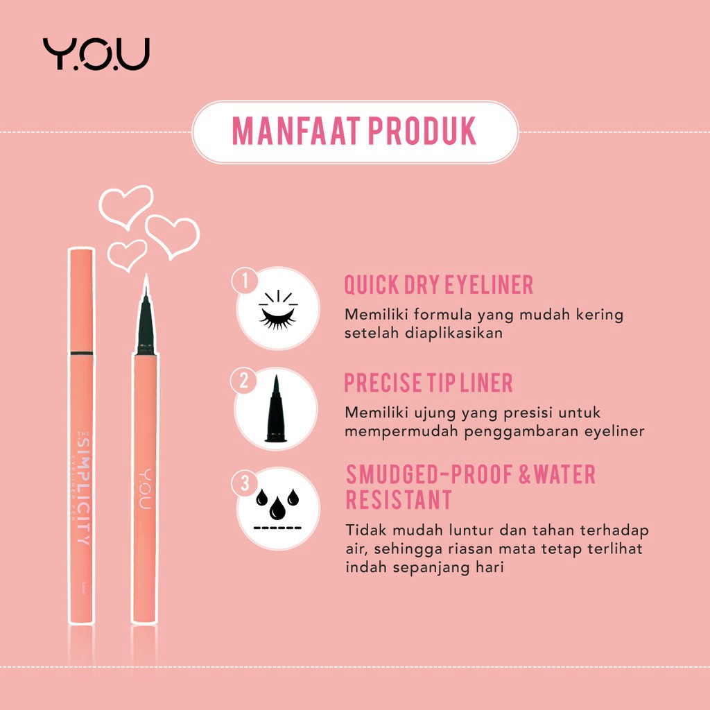 Y.O.U The Simplicity Eyeliner Pen by YOU Makeups