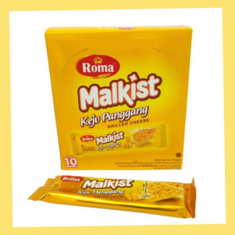 

Malkist Keju Panggang pak isi 10 pcs @22 gr