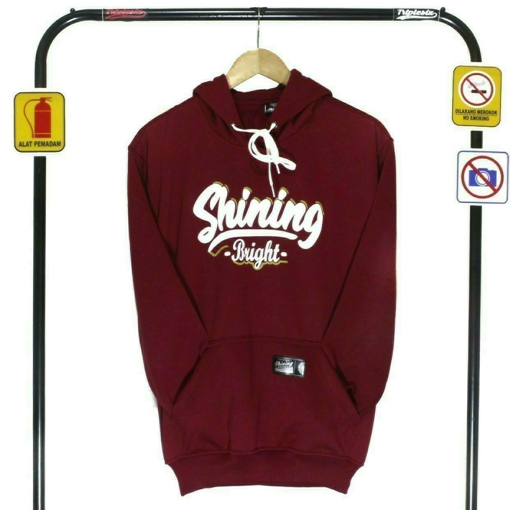 sweater hoodie pria tulisan besar jaket hoodie unisex