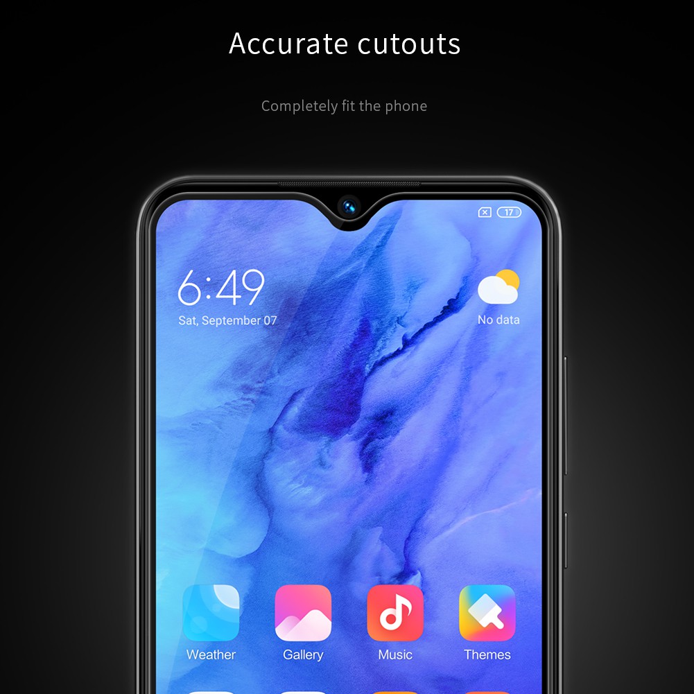 Tempered Glass XIAOMI Redmi Note 8T Full Cover NILLKIN XD CP+ Max