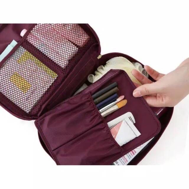 BS747 Tas Travel Organizer Kosmetik / Make Up / Sikat Gigi