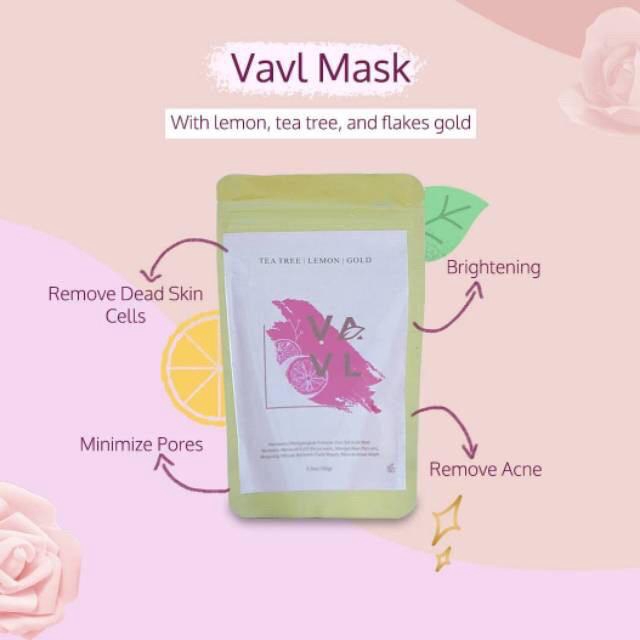 VAVL Beauty Mask (Masker 100% Organic) by Virginy Valentine (vivalentine)