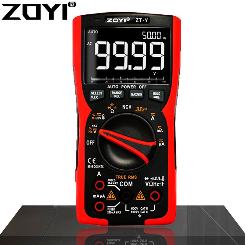 Zoyi ZT-Y Avometer Multitester Multimeter HZ Digital Pengukur Listrik