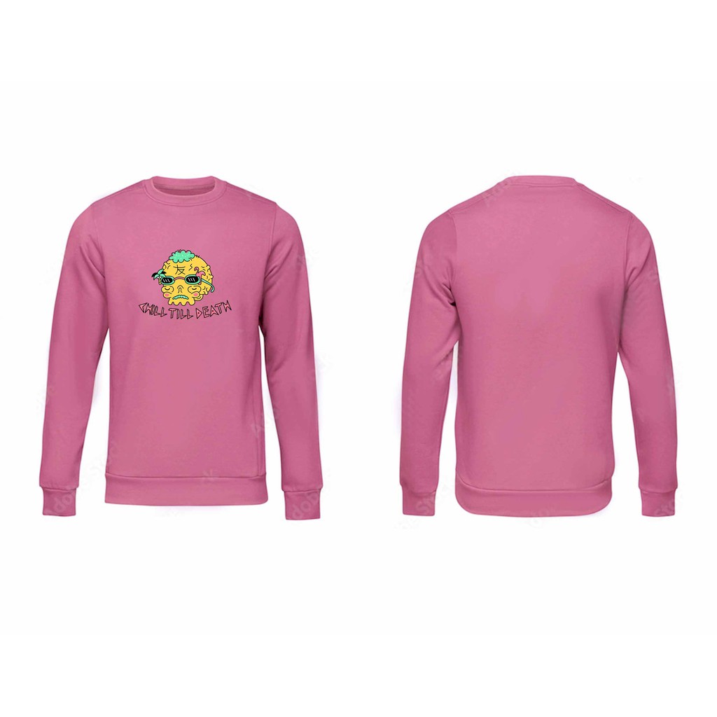 Sweater Crewneck Chill Till Death Fleece M - XXL