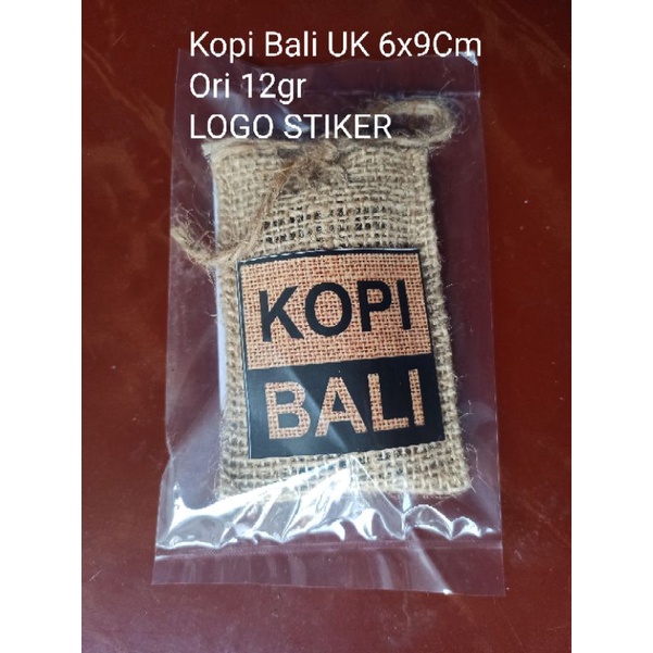 (5 𝕬𝕽𝕺𝕸𝕬) PARFUM KOPI BALI Uk6x9Cm Original (LOGO STIKER) TERMURAH