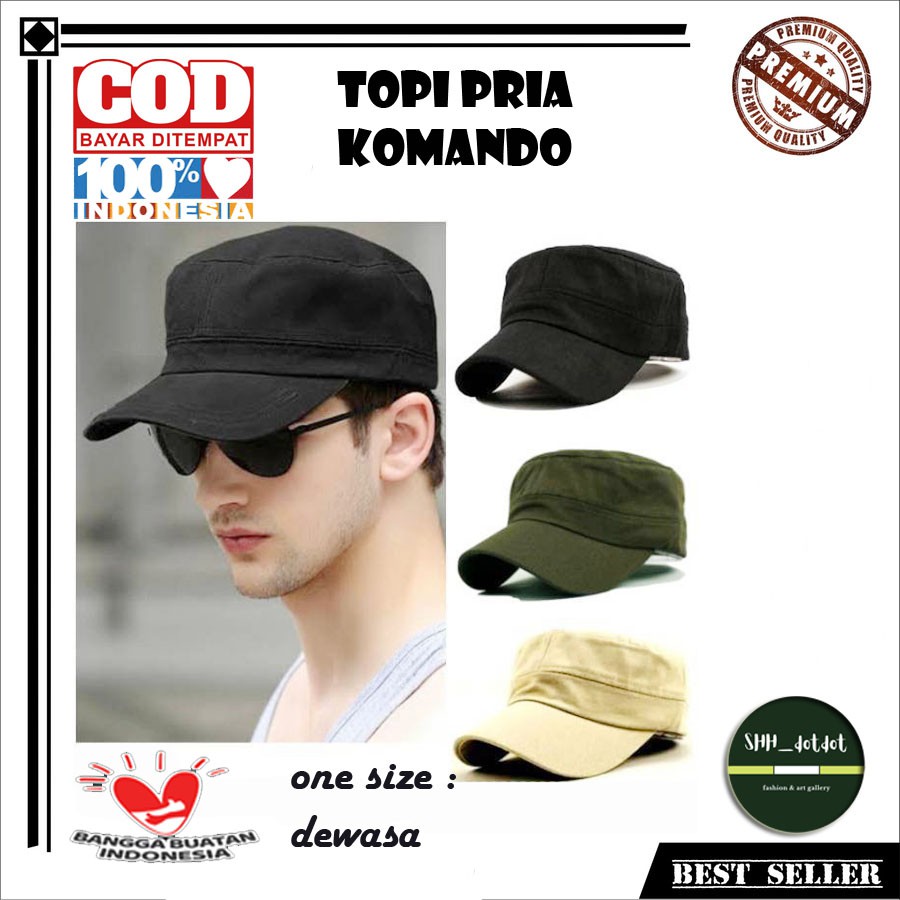 Topi Pria Dewasa Topi Komando