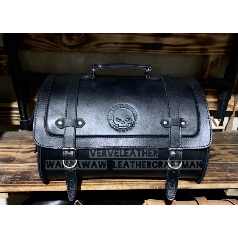 top box harley davidson , tas motor harley davidson , tas kulit harley davidson