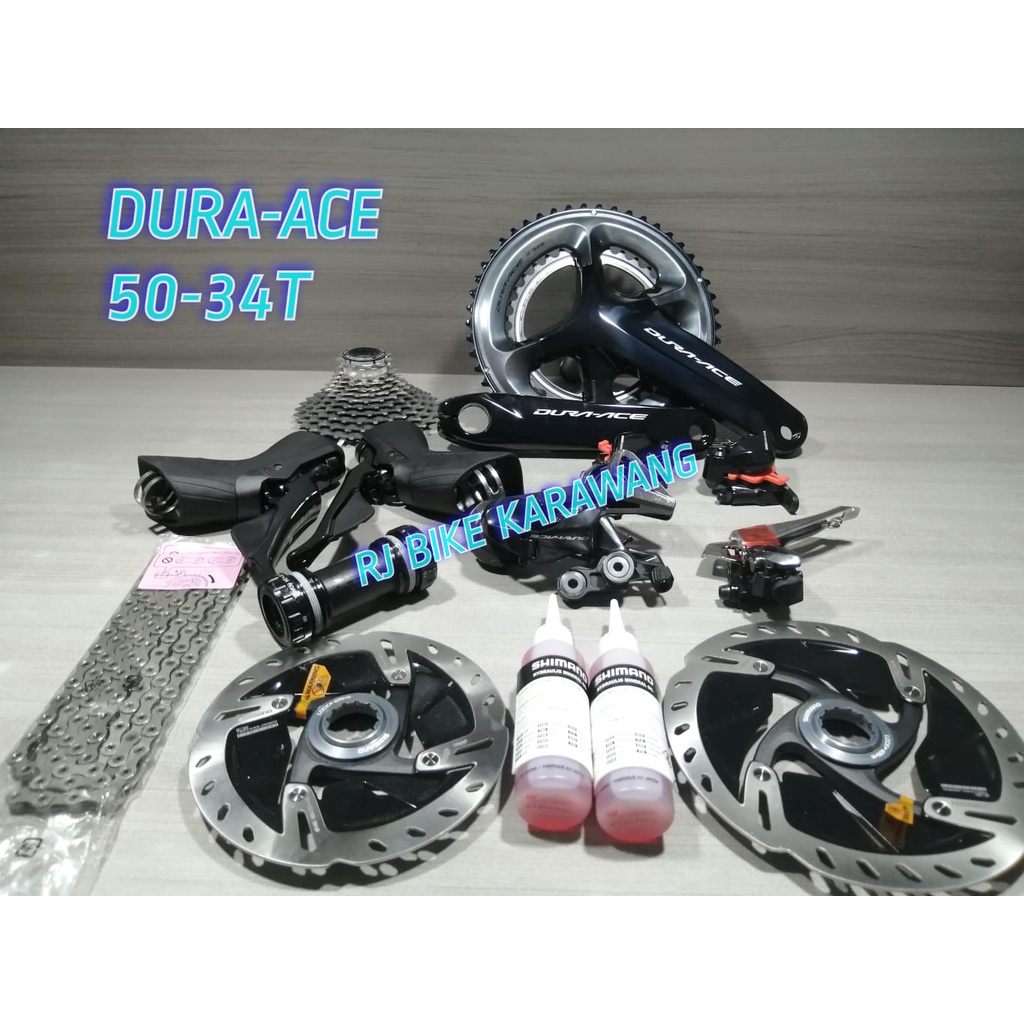 GROUPSET SHIMANO DURAACE R9120 50/34T 11-30T DISC BRAKE