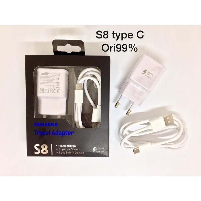 PROMO CHARGER SAMSUNG S8 / S9 TYPE C ORI99%