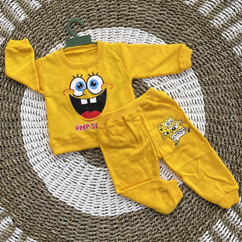 PROMO 7.7 Setelan Joger Bayi Setelan Bayi Baju Bayi Celana Bayi DNW BABY