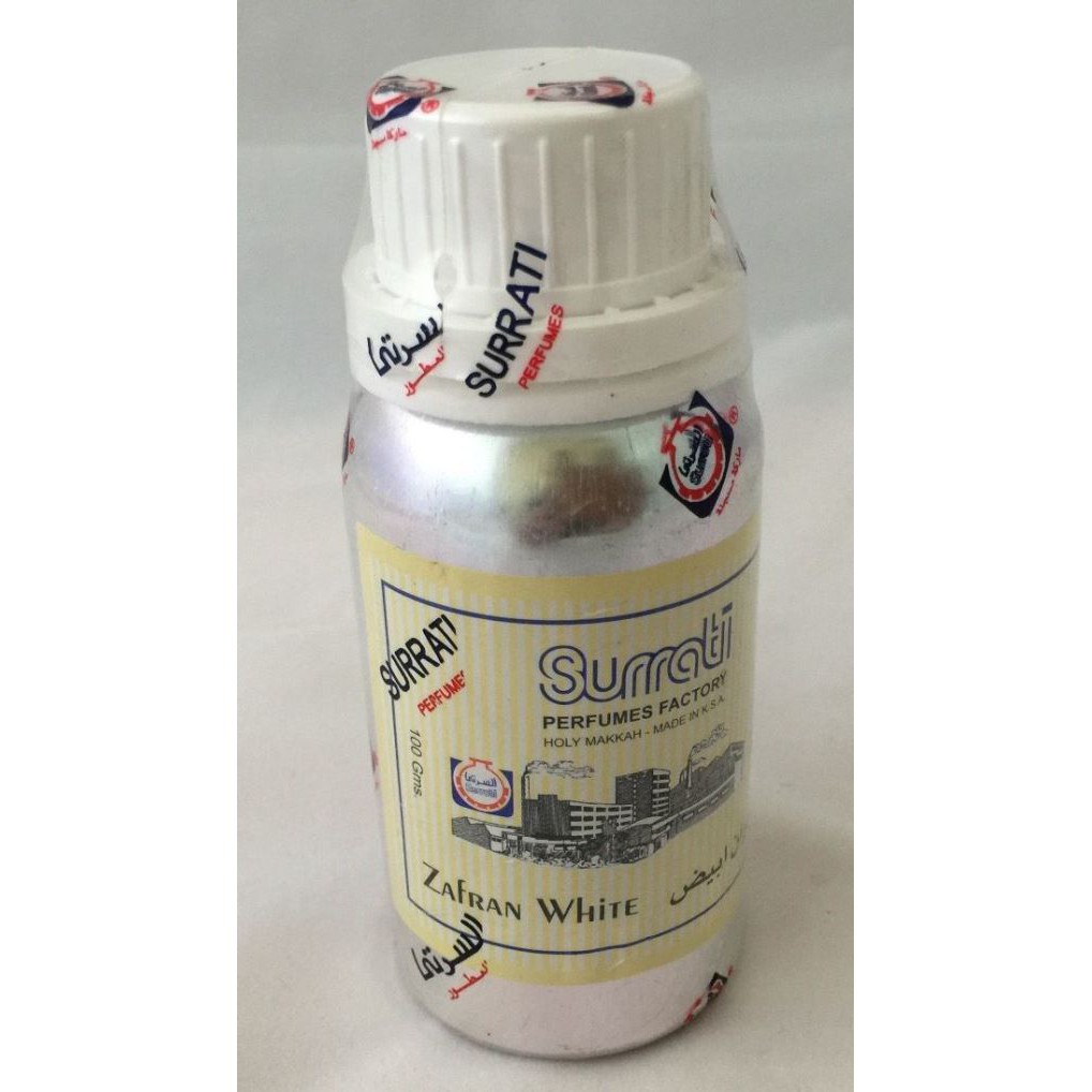 Surrati Zafran White Bibit Parfum Jafaron Zafron Putih Surati Non Alkohol