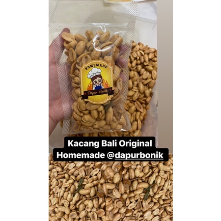 

kacang bali original homemade dapur bonik