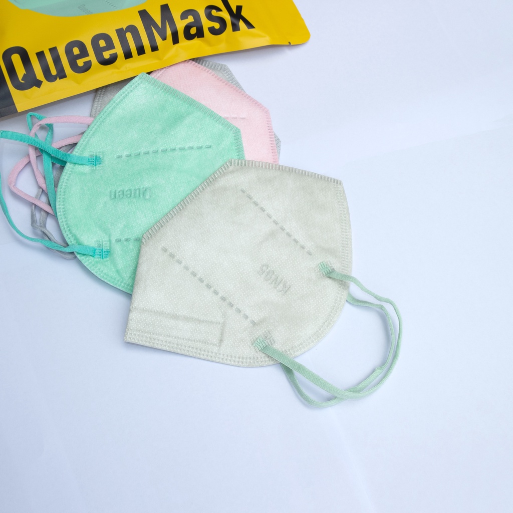 Masker KN 95 Queen 6 Ply Warna Queen Mask Disposable Protective Mask 10pcs