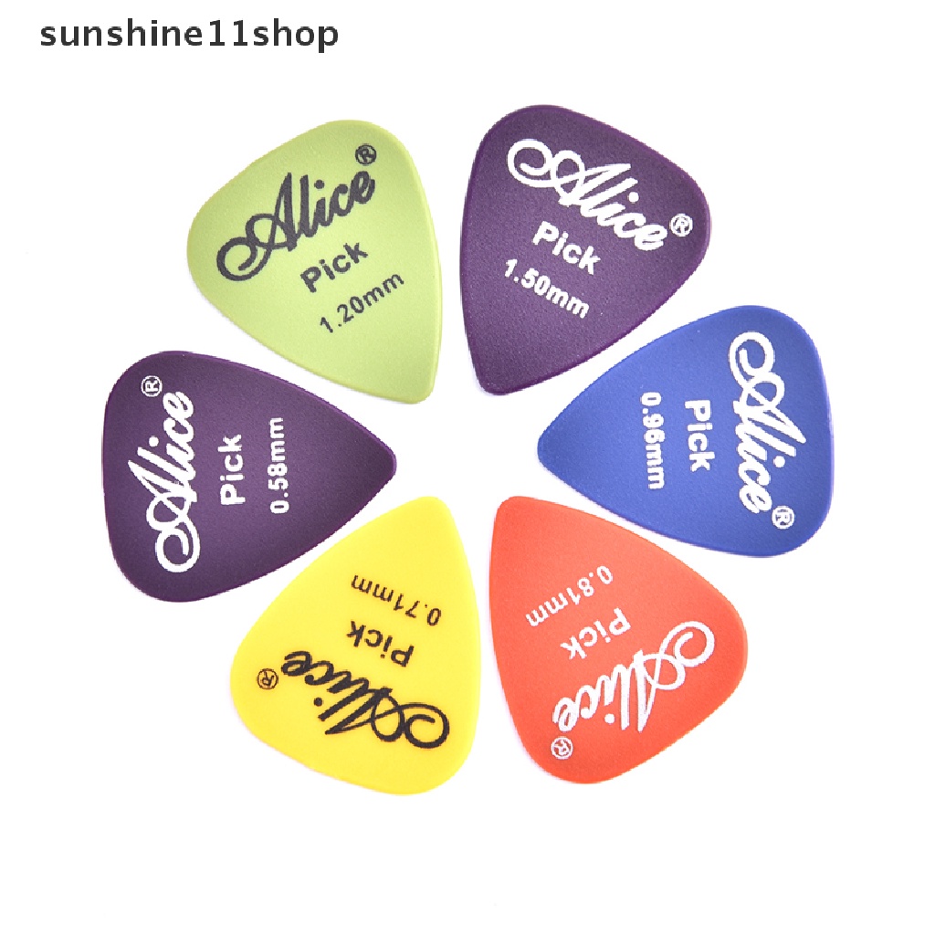 (SHO) 20 / 100PCS Pick Gitar Akustik / Bass Tebal 0.58-1