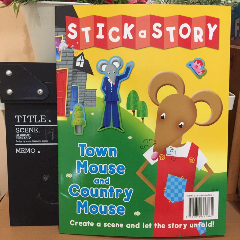Country Mouse and Town Mouse storybook