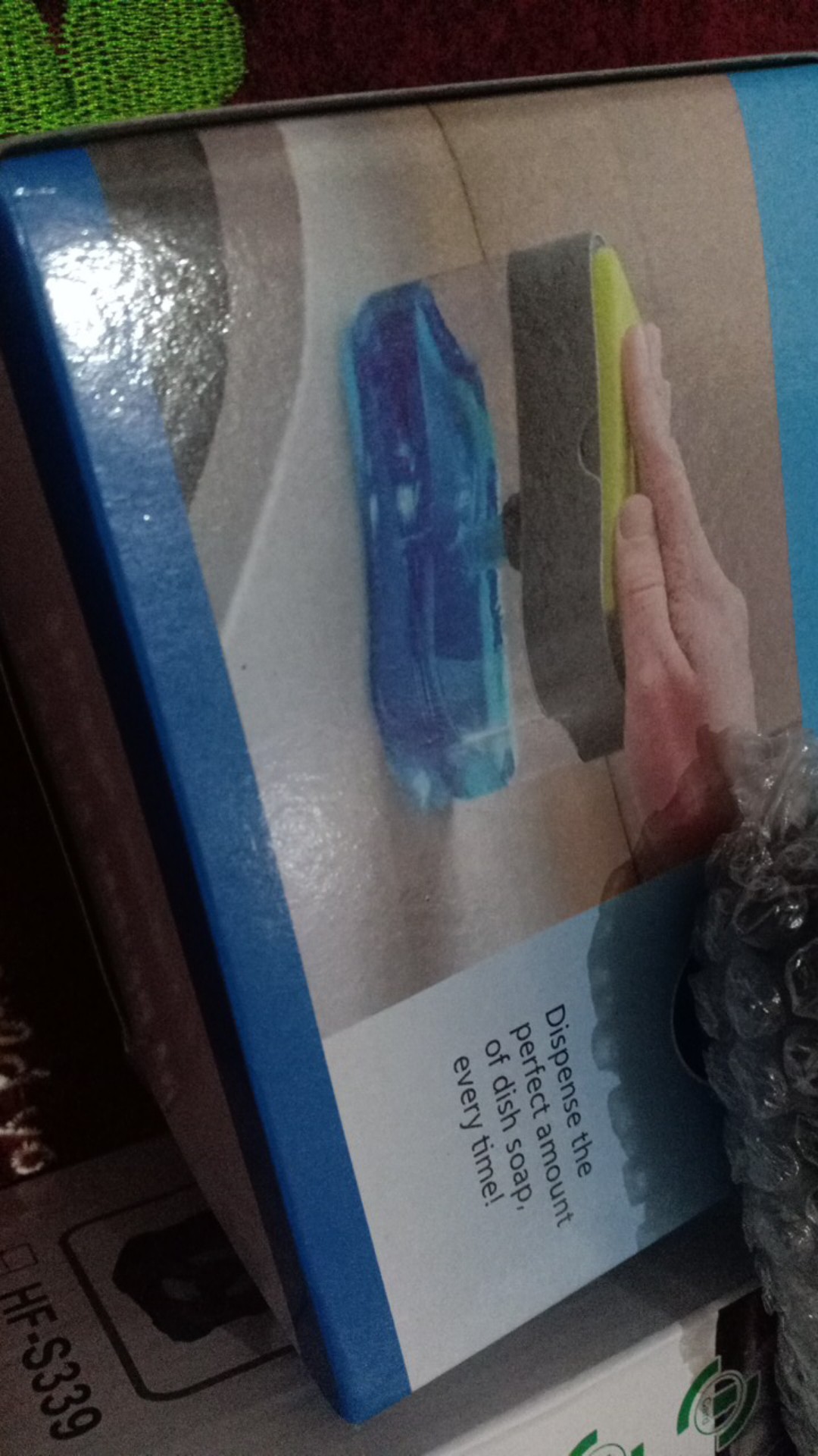 Tempat Dispenser Sabun Cuci Piring / Tempat Spon Cuci Piring Pompa