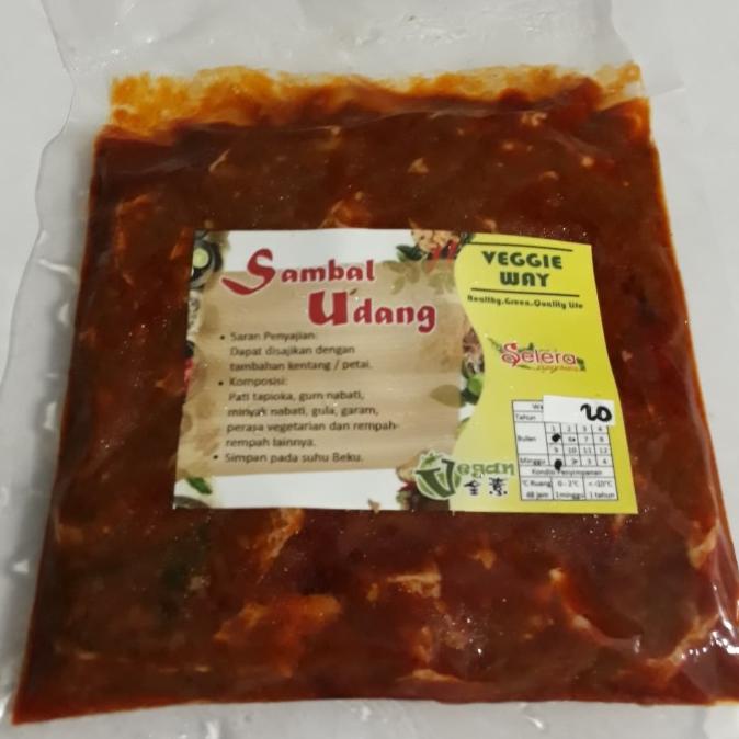 

[COD] sambal udang vegetarian [COD]