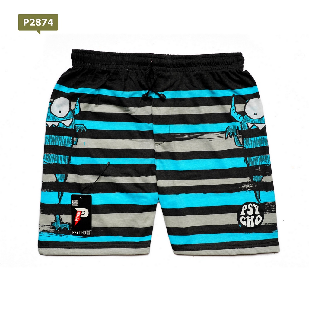 BEST SELLER 1 - PSYCHO BOXER PRIA WANITA| CELANA DALAM PENDEK KOLOR BOXSER PANTAI BAHAN KATUN| BOKSER BRIEF LAKI LAKI DEWASA-GC-X32