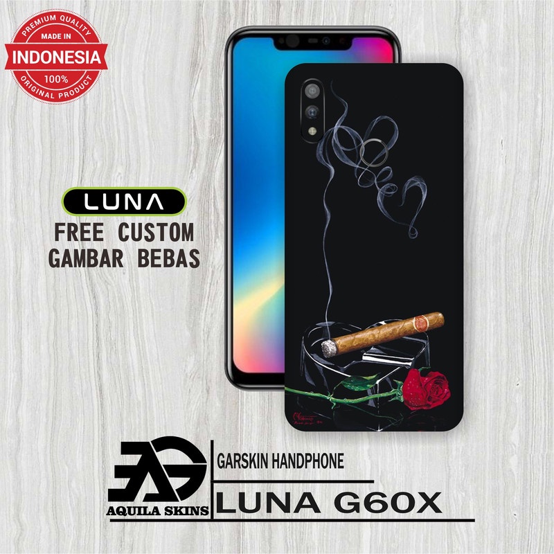 LUNA G60X GARSKIN SKIN CASE HANDPHONE CUSTOM