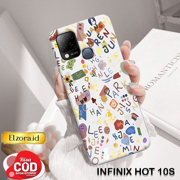Case Handphone Infinix Hot 10S Fashion Case NCT Case Space Lucu Hardcase Softcase Case Murah Paling 