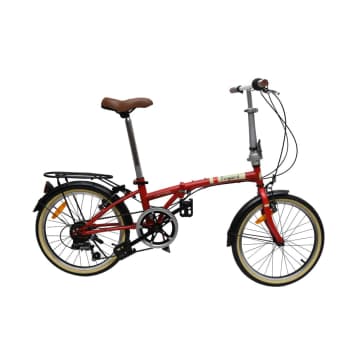 Fingard Sepeda Lipat Vintage 20 Inci - Cokelat