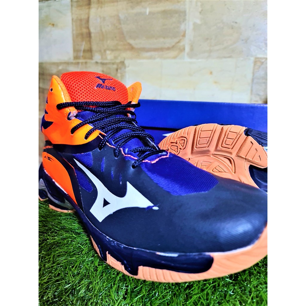 PROMO BONUS KAOS KAKI  SEPATU VOLLEY MIZUNO WAVE LIGHTNING TERBARU SEPATU VOLI PRIA GRADE ORIGINAL