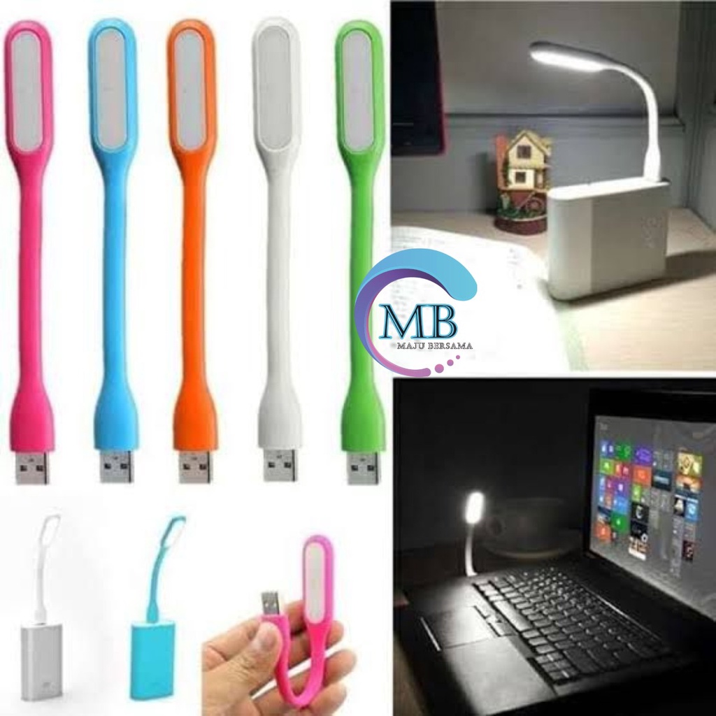 LAMPU LED SIKAT GIGI USB FLEXIBEL Emergensi/BACA/TIDUR/Emergeny Lamp TERANG NON PACKING ORIGINAL MB2420